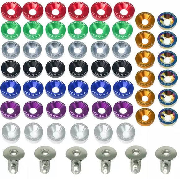 Colored Aluminium Washers